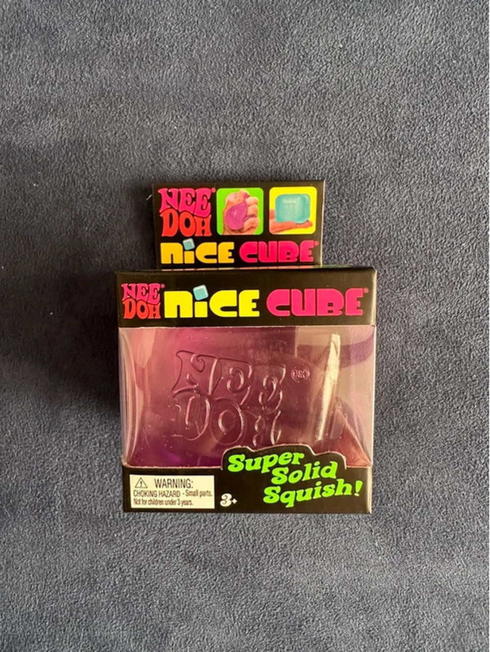 NeeDoh Nice Cube purple brand new!